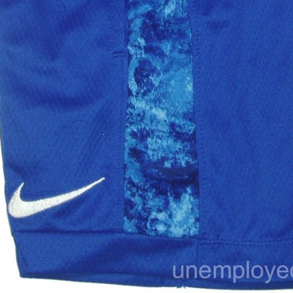 Nike Shorts Boys Athletic Swoosh Logo BTS Sports Dry Dri Fit Pockets - Picture 2 of 6